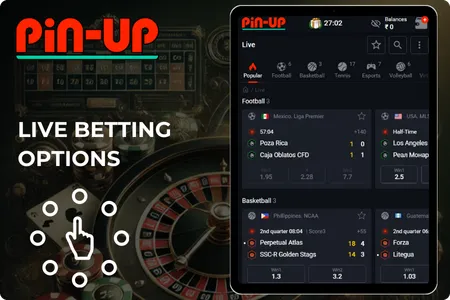 Pin Up Betting Options